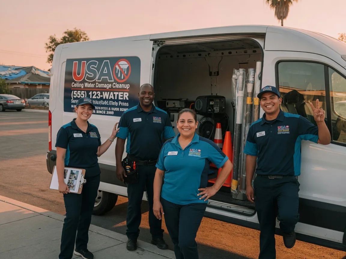 Ceiling Water Damage Restoration company in Glendale, RI