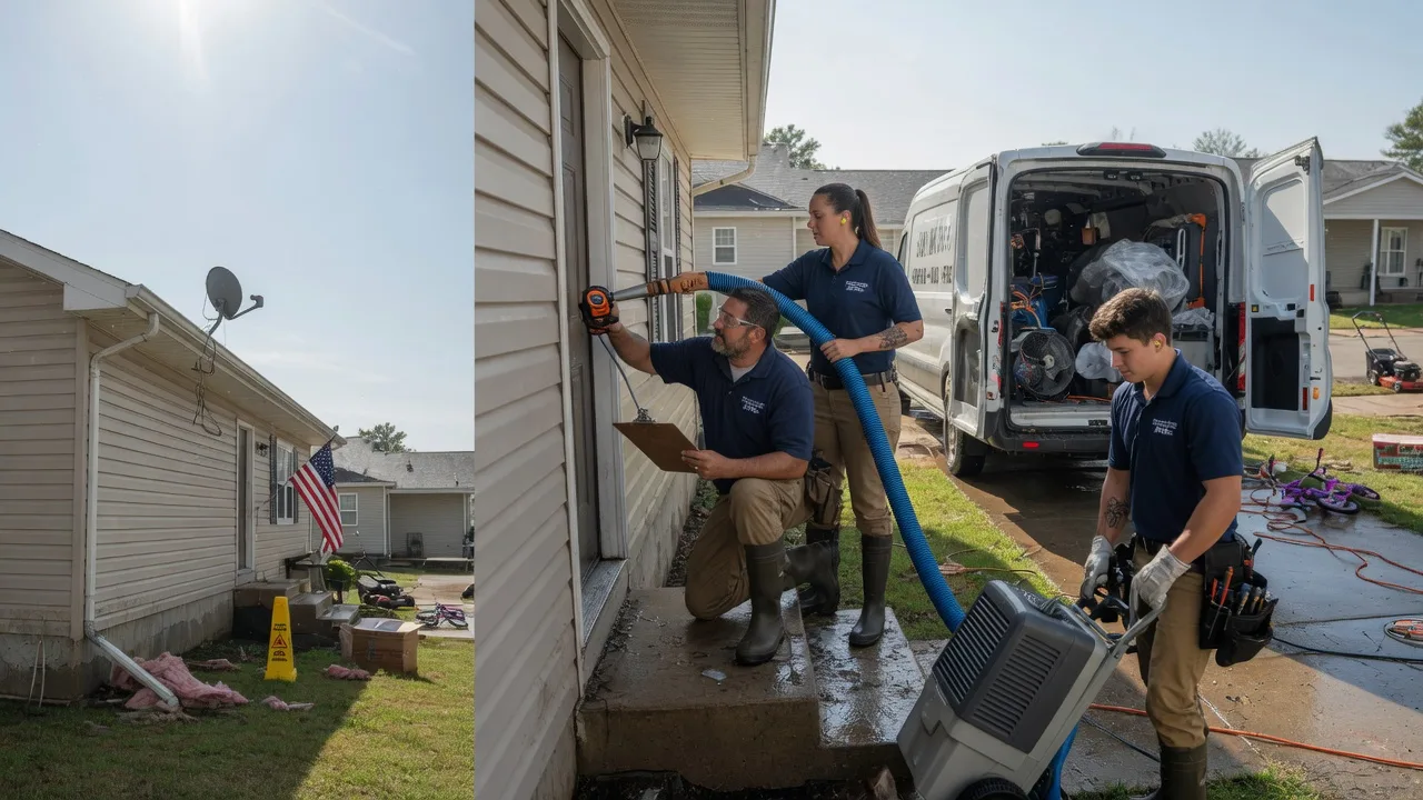 Ceiling Water Damage Restoration in Glendale, RI near me